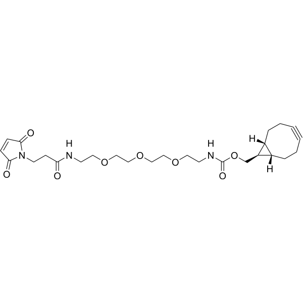 BCN-exo-PEG3-maleimide 2919127-00-5